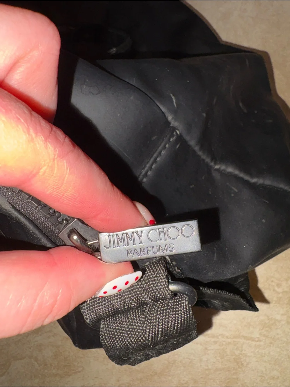 Jimmy Choo Black Men's Duffel Bag